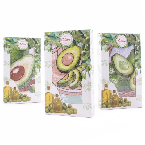 Набор полотенца микрофибра 2802382 в шоколадке МР из Иваново