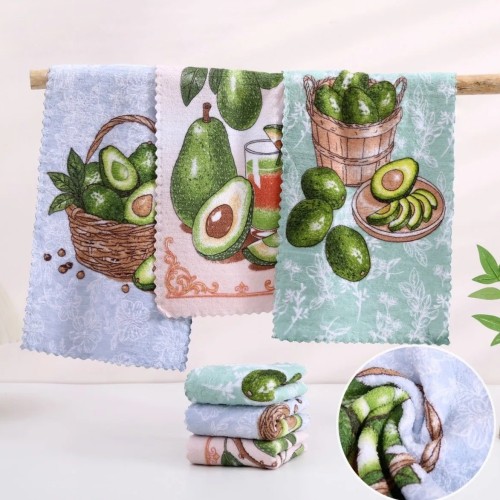 Набор полотенца микрофибра 2802382 в шоколадке МР из Иваново