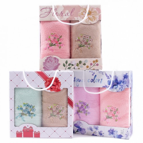 Набор полотенец микрофибра  16038 в сумочке МР+МР из Иваново