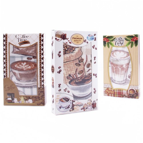 Набор салфеток из микрофибры 28615381 в шоколадке С+С  из Иваново