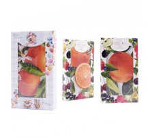 Набор полотенец из рогожки 40х75 см в шоколадке 29426-1