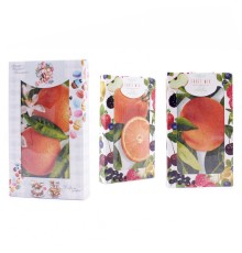 Набор полотенец из рогожки 40х75 см в шоколадке 29426-1