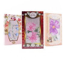 Набор полотенец из рогожки 40х75 см в шоколадке 500131-1 тдл