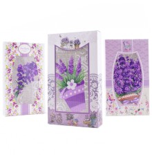 Набор полотенец из рогожки 40х75 см в шоколадке 461-1 трт