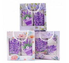 Набор полотенец рогожка 40х75 см в коробке 2 штуки 461-1 трт