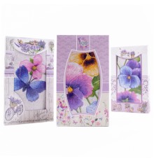 Набор полотенец из рогожки 40х75 см в шоколадке 902 18742-1 тк