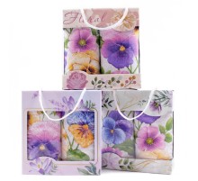 Набор полотенец рогожка 40х75 см в коробке 2 штуки 902 18742-1 тк