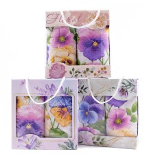 Набор полотенец рогожка 40х75 см в коробке 2 штуки 902 18742-1 тк