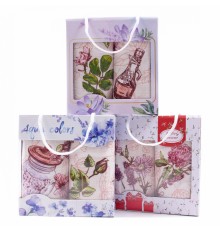 Набор вафельных полотенец 40х75 см 2 штуки в сумочке 30054-1 тк