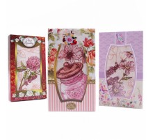 Вафельное полотенце 40х75 см 1 штука в коробке шоколадке 30054-1 тк