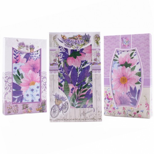 Вафельное полотенце 40х75 см 1 штука в коробке шоколадке 804-1П рд из Иваново