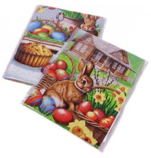 Набор полотенец рогожка Купон 50х63 см в пакете 3 штуки 13590-1 ад