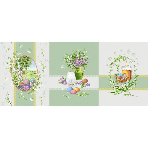 Набор полотенец рогожка Купон 50х63 см в пакете 3 штуки 11569-1 ад из Иваново