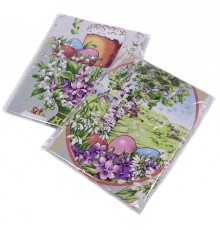 Набор полотенец рогожка Купон 50х63 см в пакете 3 штуки 11569-1 ад