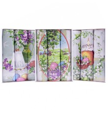 Набор полотенец рогожка Купон 50х63 см в коробке 3 штуки 11569-1 ад