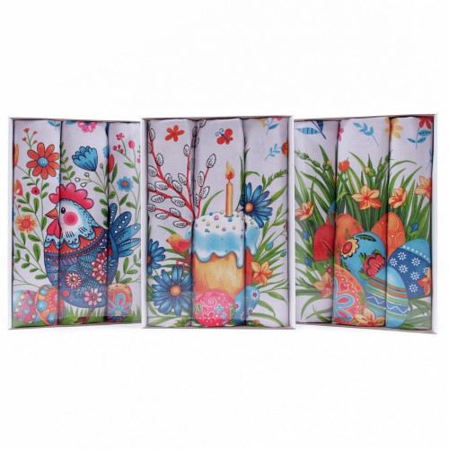 Набор полотенец рогожка Купон 50х63 см в коробке 3 штуки 904 29467-2 тк из Иваново