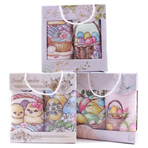 Набор полотенец микрофибра  002-294 в сумочке МР+МР из Иваново