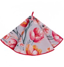 Полотенце вафельное круглое D65 1360-1 рд