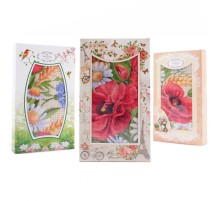 Вафельное полотенце 40х75 см 1 штука в коробке шоколадке 18773-1 тк