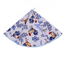 Полотенце вафельное круглое D65 500170-1 тдл