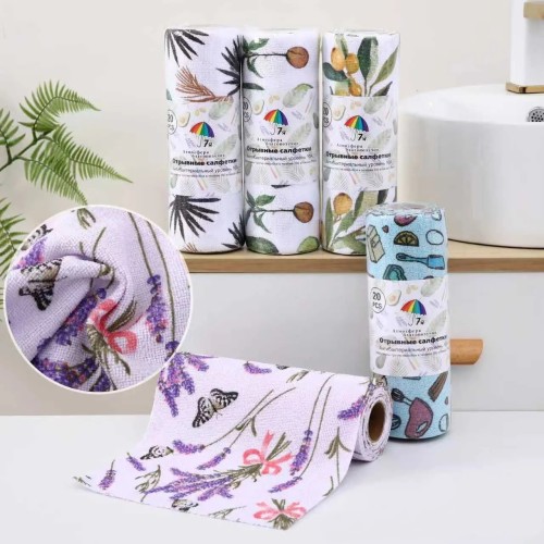 Изделие 25*500, Полотенце отрывное микрофибра 4560878 из Иваново