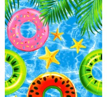 Вафельное полотенце банное 3166-1 трт