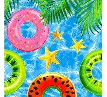 Вафельное полотенце банное 3166-1 трт