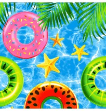 Вафельное полотенце банное 3166-1 трт