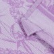 Полотенце пестротканое Веточки лаванды 7458 вид сиреневый кристалл ( брак, фабричный)  в Иваново