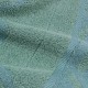 Махровое полотенце гладкокрашенное жаккардовое 4945 Олива вид 215 зелёный сланец (Фабричный Брак, без маркировки) в Иваново