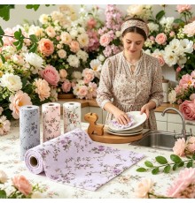 Изделие 25*500, Полотенце отрывное микрофибра А6167