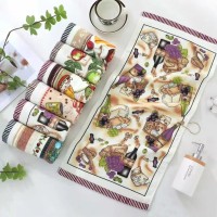 Полотенце велюр-махра В-0578 Р
