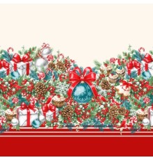 Скатерть из рогожки хлопок 100% 29529-1 тк