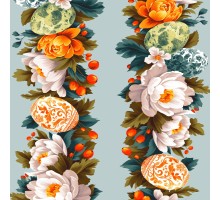 Салфетка-дорожка на стол хлопковая Праздник в доме 29469-2 тк