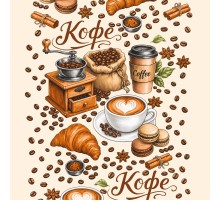 Вафельное полотенце Купон 50х63 см 29598-1 Тейково