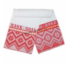 Рушник свадебный пестротканый Хлеб и соль 3810-2