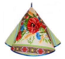 Полотенце вафельное круглое D65 КВ 18773-1 тк