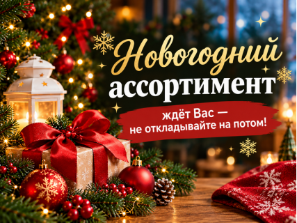 Новогодний ассортимент 2027